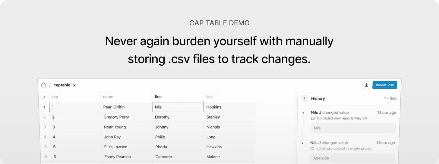 CSV App Demo